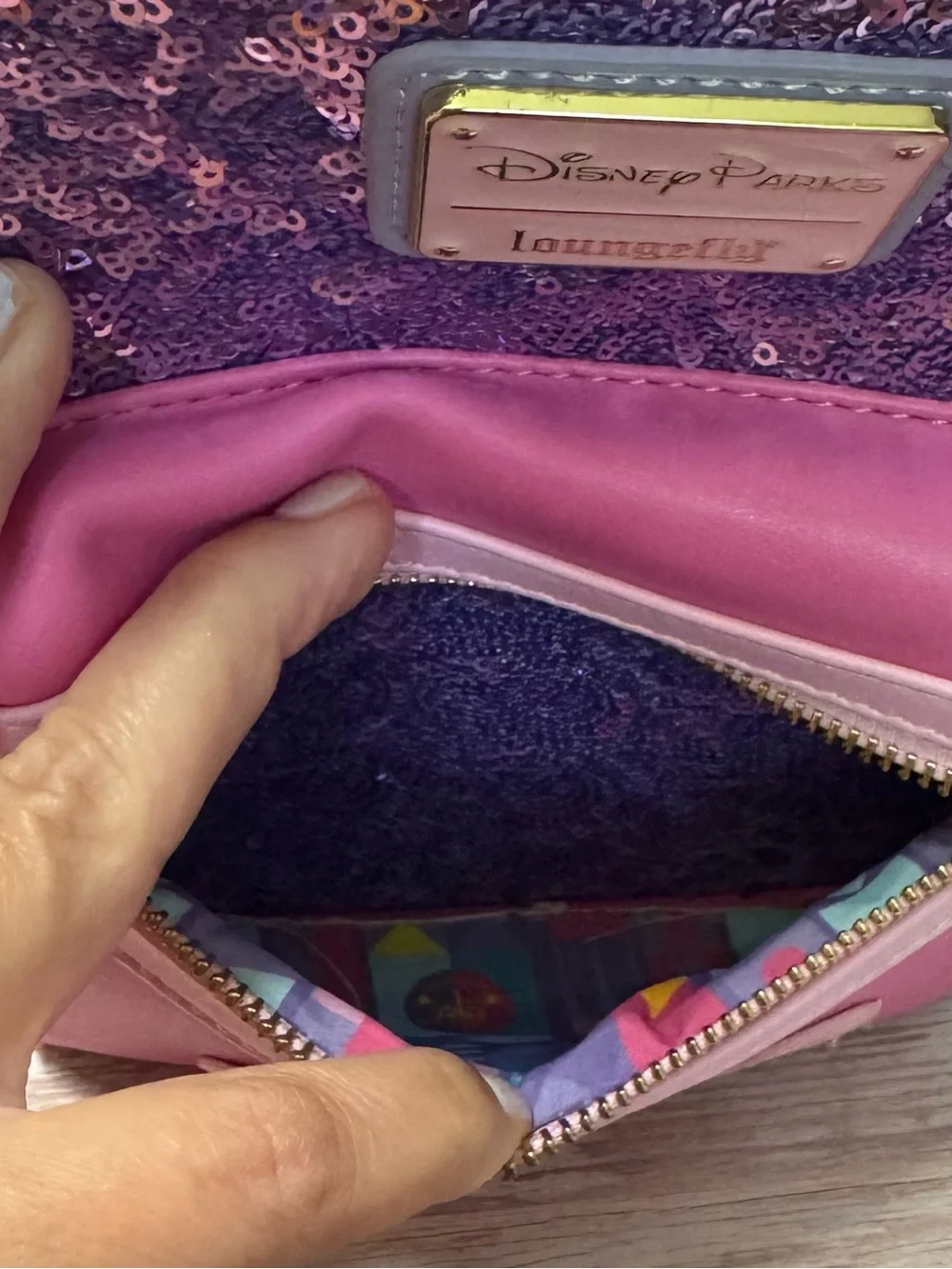 MMMA Mickey Mouse Main Attraction It’s a Small World Loungefly Mini Backpack